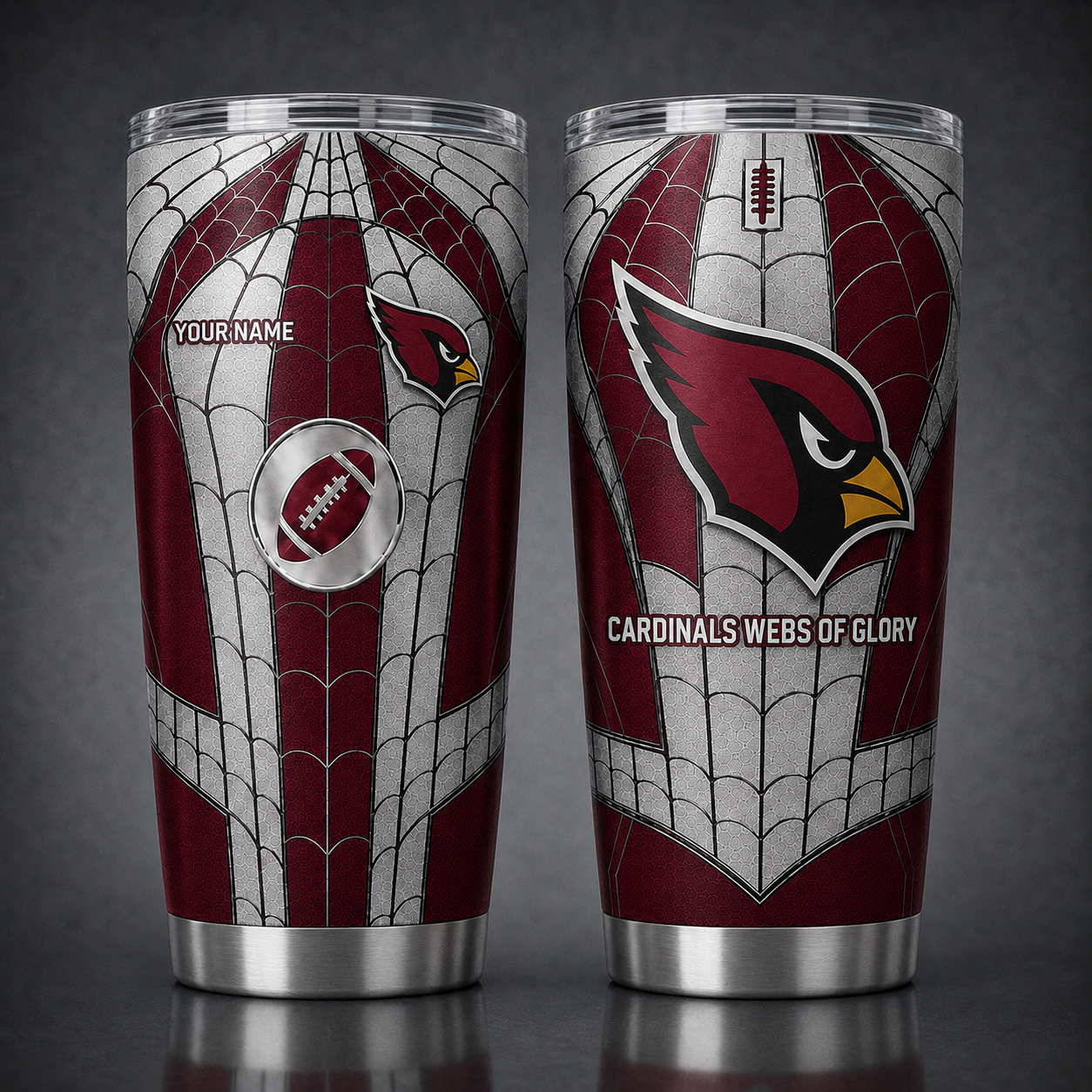 AC NFL x Spider Premium Classic Tumbler Limited Edition Gift for Football Fans