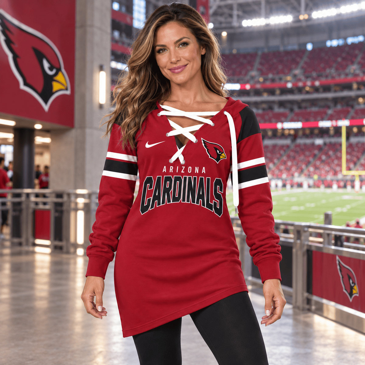 ARI x NFL Game Day Spirit Lace-Up Sweatshirt