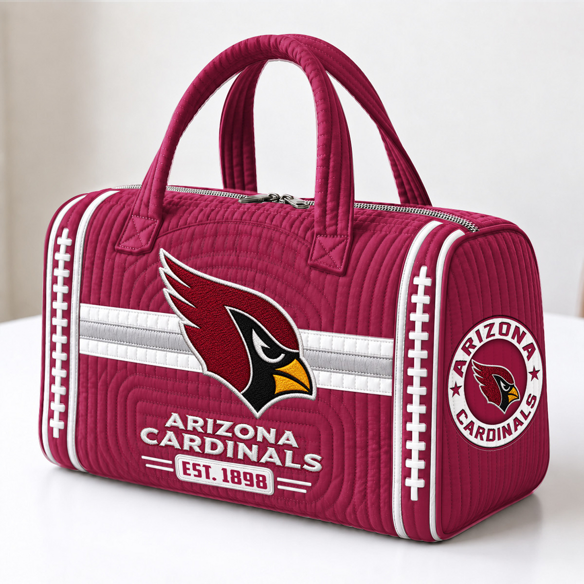 ARI x NFL Quilted Luggage Travel Bag
