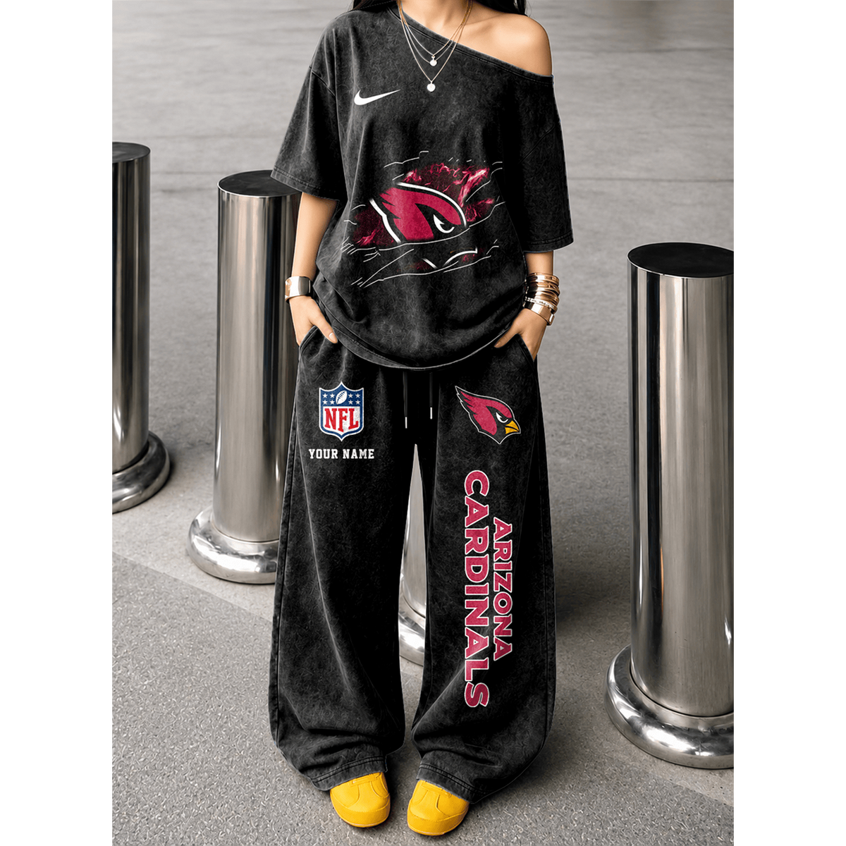 ARI x NFL Relaxed Fit Two Piece Sportswear Set