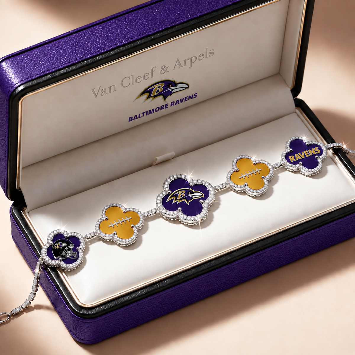 BAL x NFL Luxury Van-bracelet
