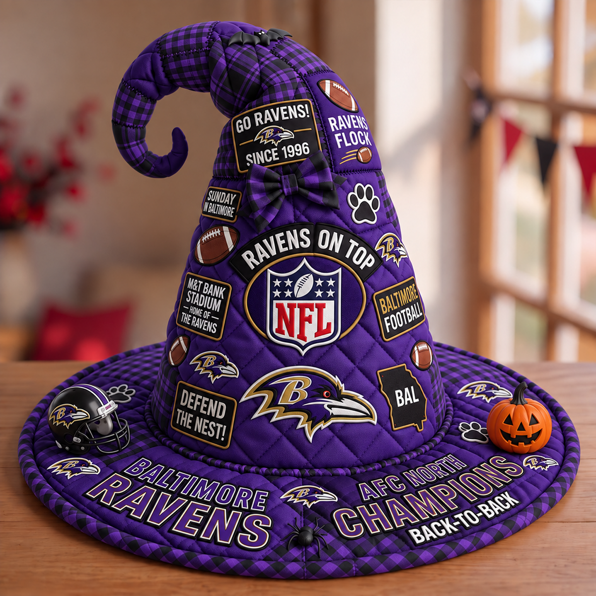 BAL x NFL Quilted Witch Hat