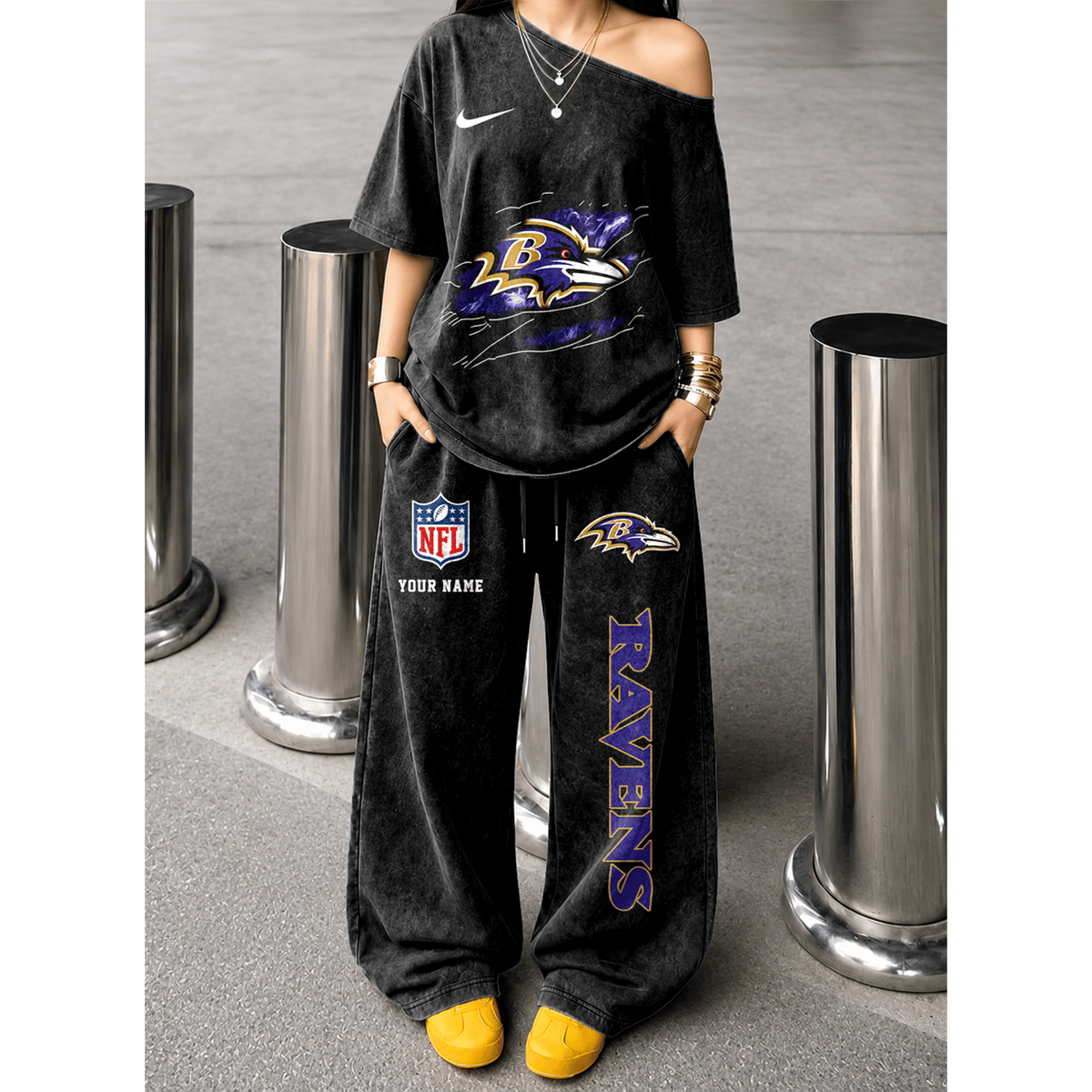 BAL x NFL Relaxed Fit Two Piece Sportswear Set