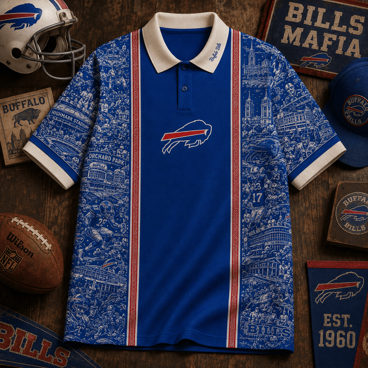 BB_NFL Heritage Polo Shirt Gifts For Fan - Limited Edition