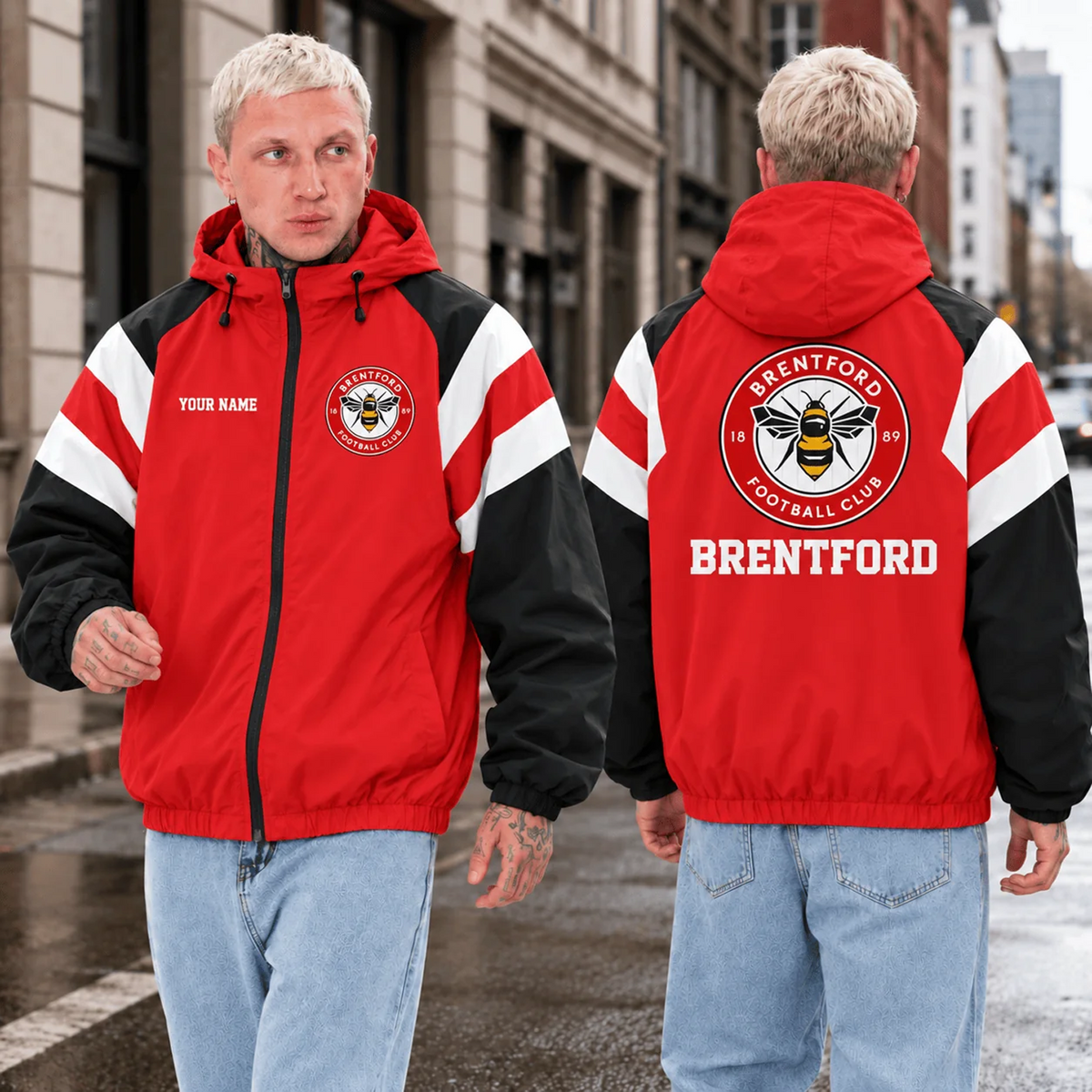 BRE x EPL Outdoor Jacket Custom Name For Fan