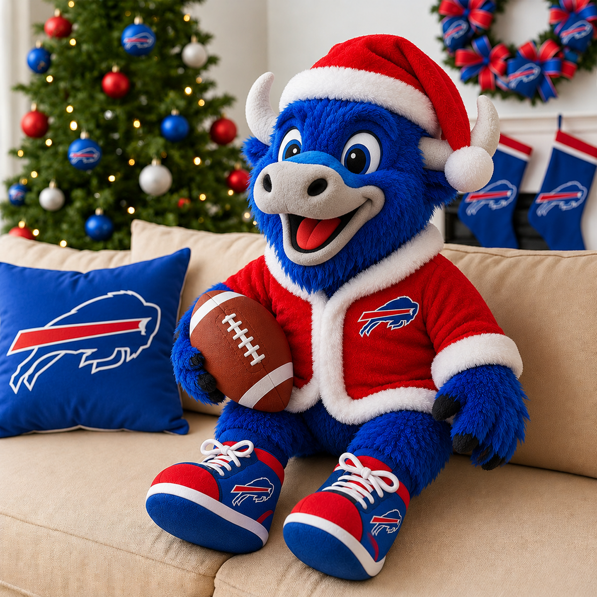 BUF x NFL Luxury Plush Pillows