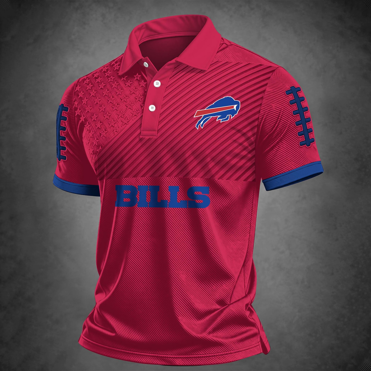 BUF x NFL Premium Polo Shirt