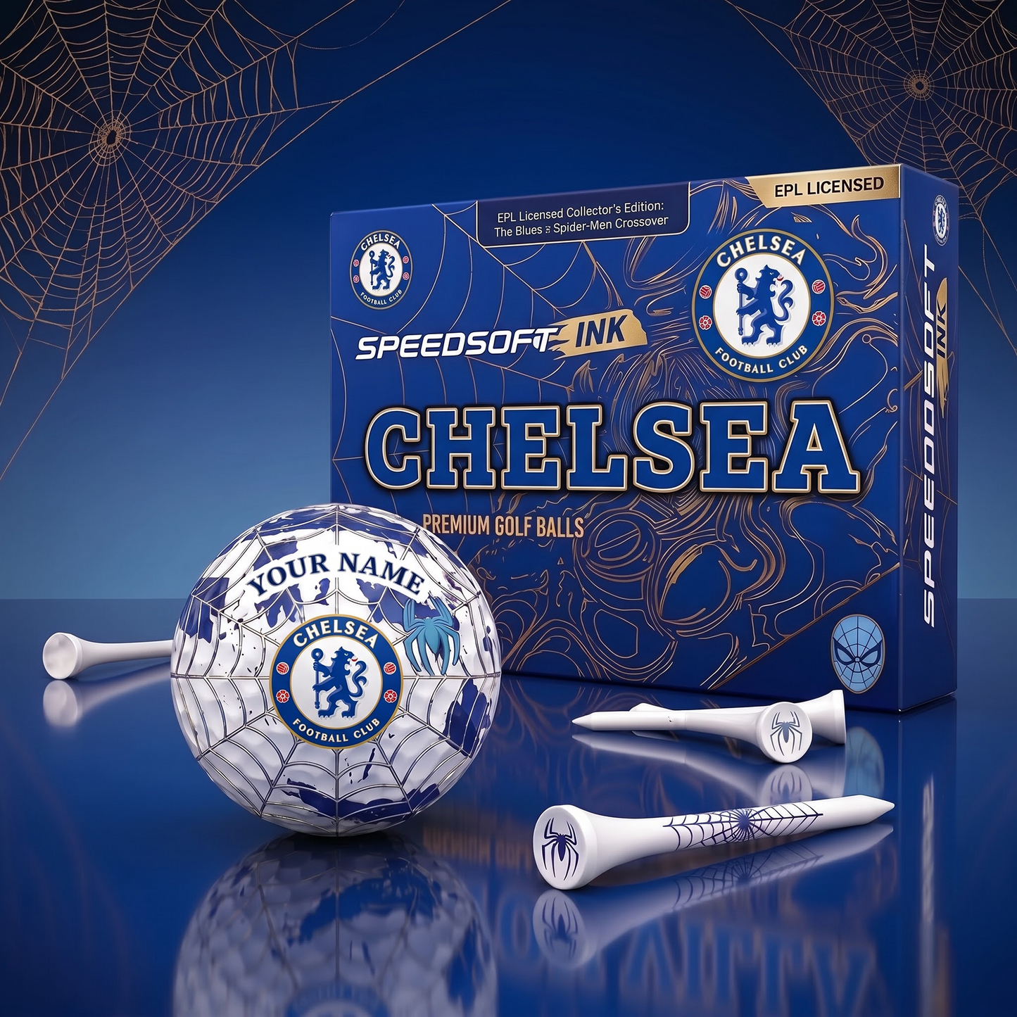 CHE X PREMIUM EPL SPIDER EDITION SPEEDSOFT GOLF BALL SET
