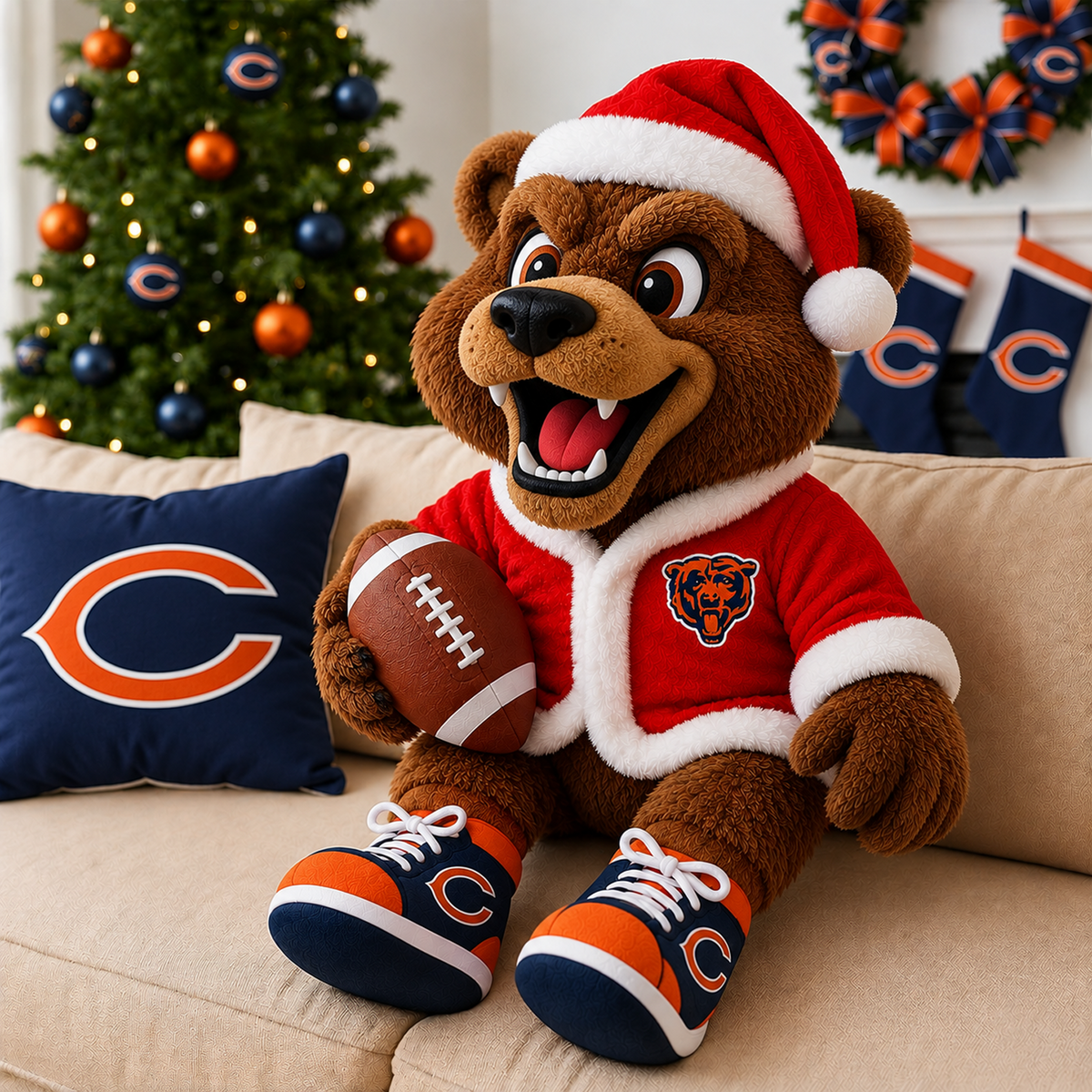 CHI x NFL Luxury Plush Pillows