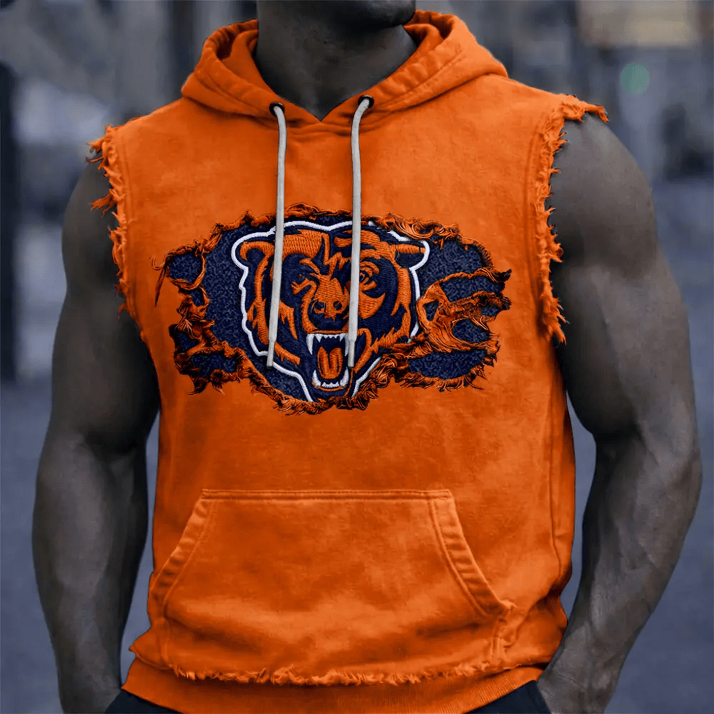 CHI x NFL Men’???s Sleeveless Hoodie Tank DATND TANTD 280526
