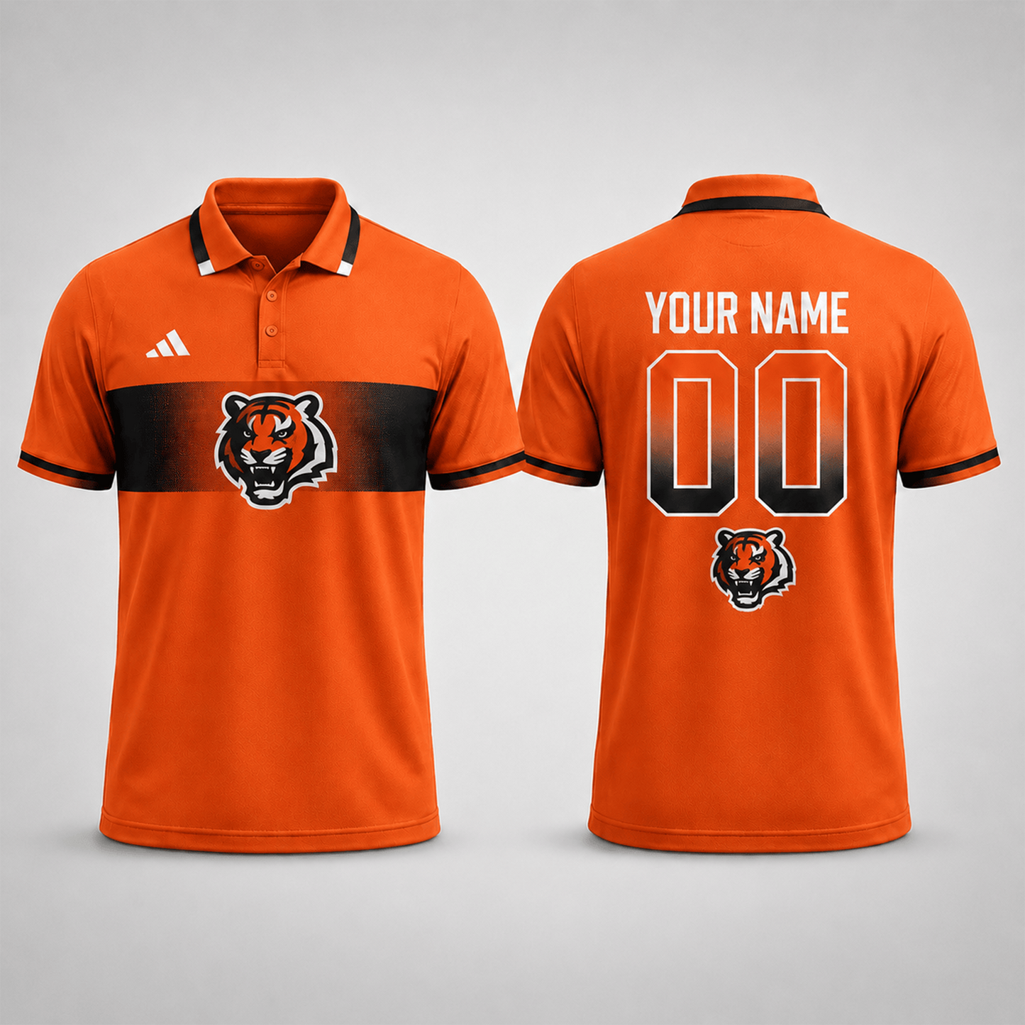 CIN_NFL Legacy Elite Polo – Premium Edition