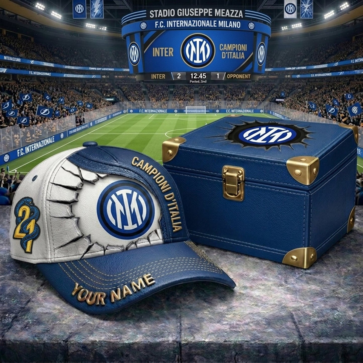 Cappello Campioni d’???Italia Limited X INTER HAT V2 NDT NHM 070526