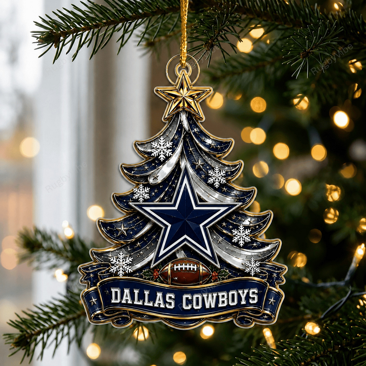 DAL x NFL Acrylic Irregular Pendant