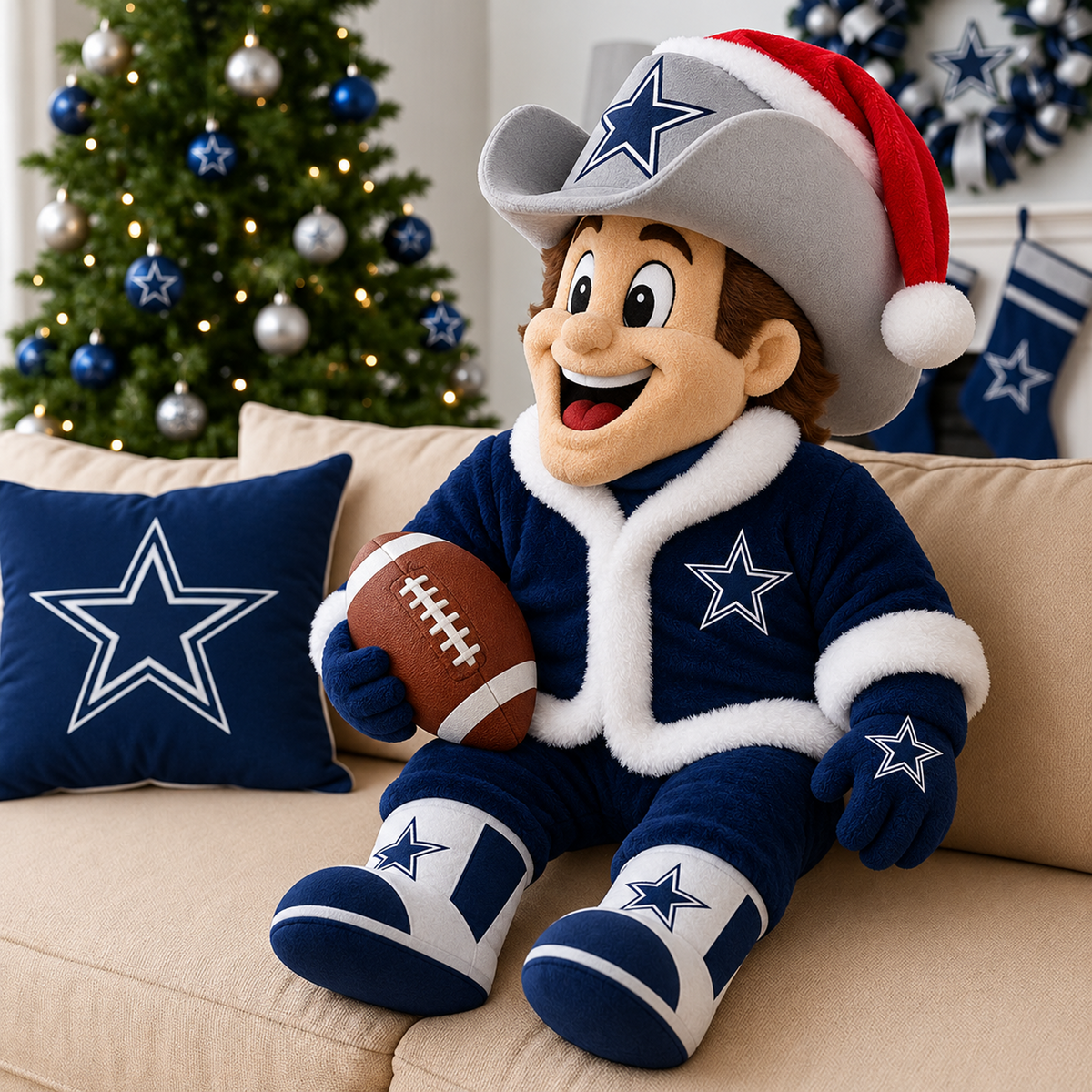 DAL x NFL Luxury Plush Pillows