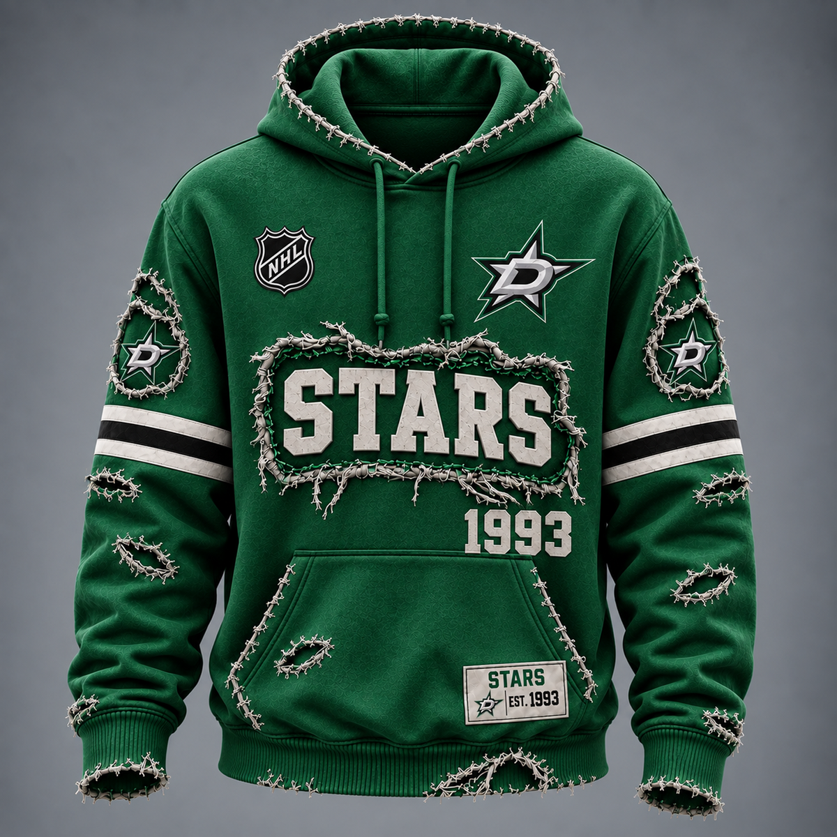 DAL x NHL Distressed Premium Hoodie