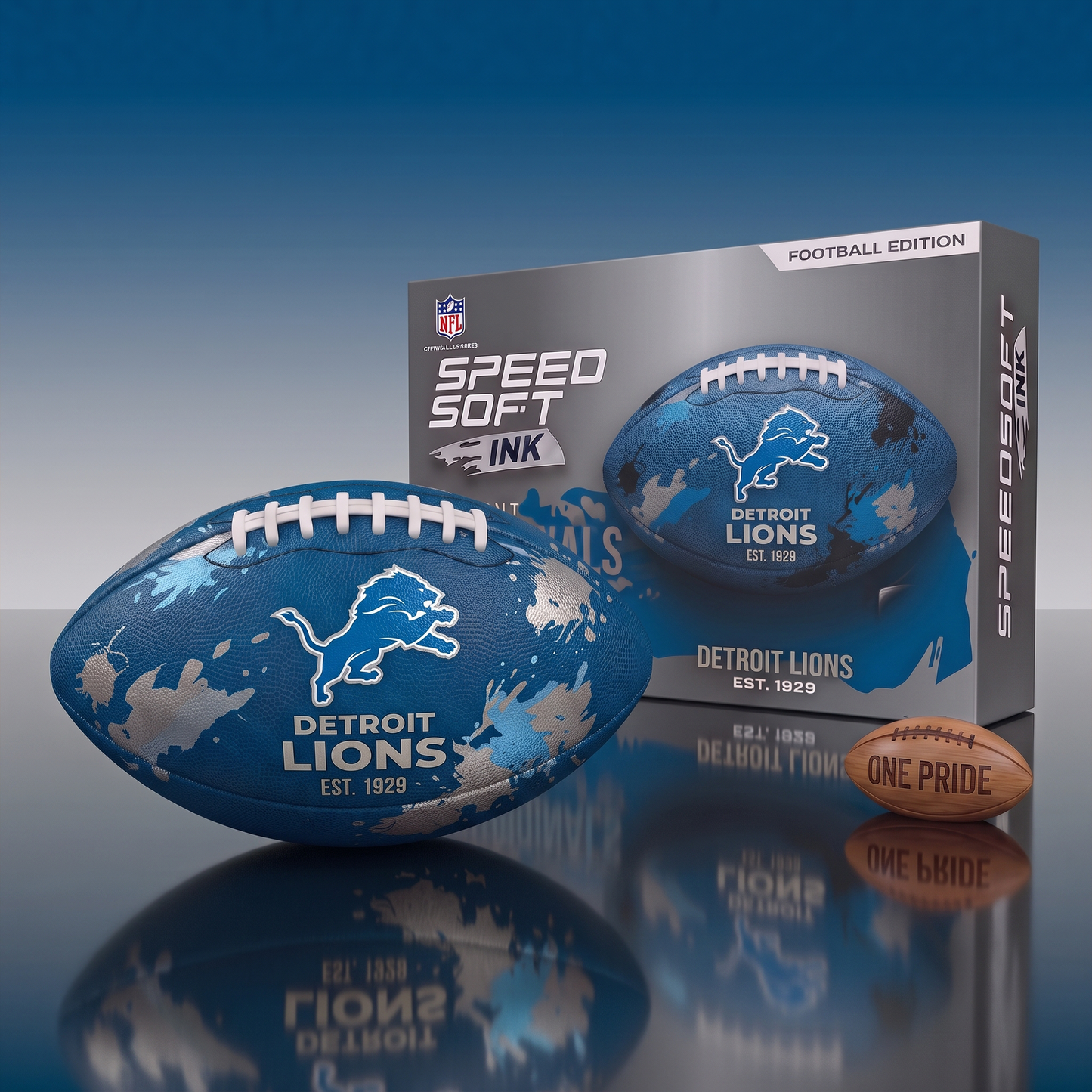 DET X NFL Champion Series Football – Custom Edition 2207 NAK NHT