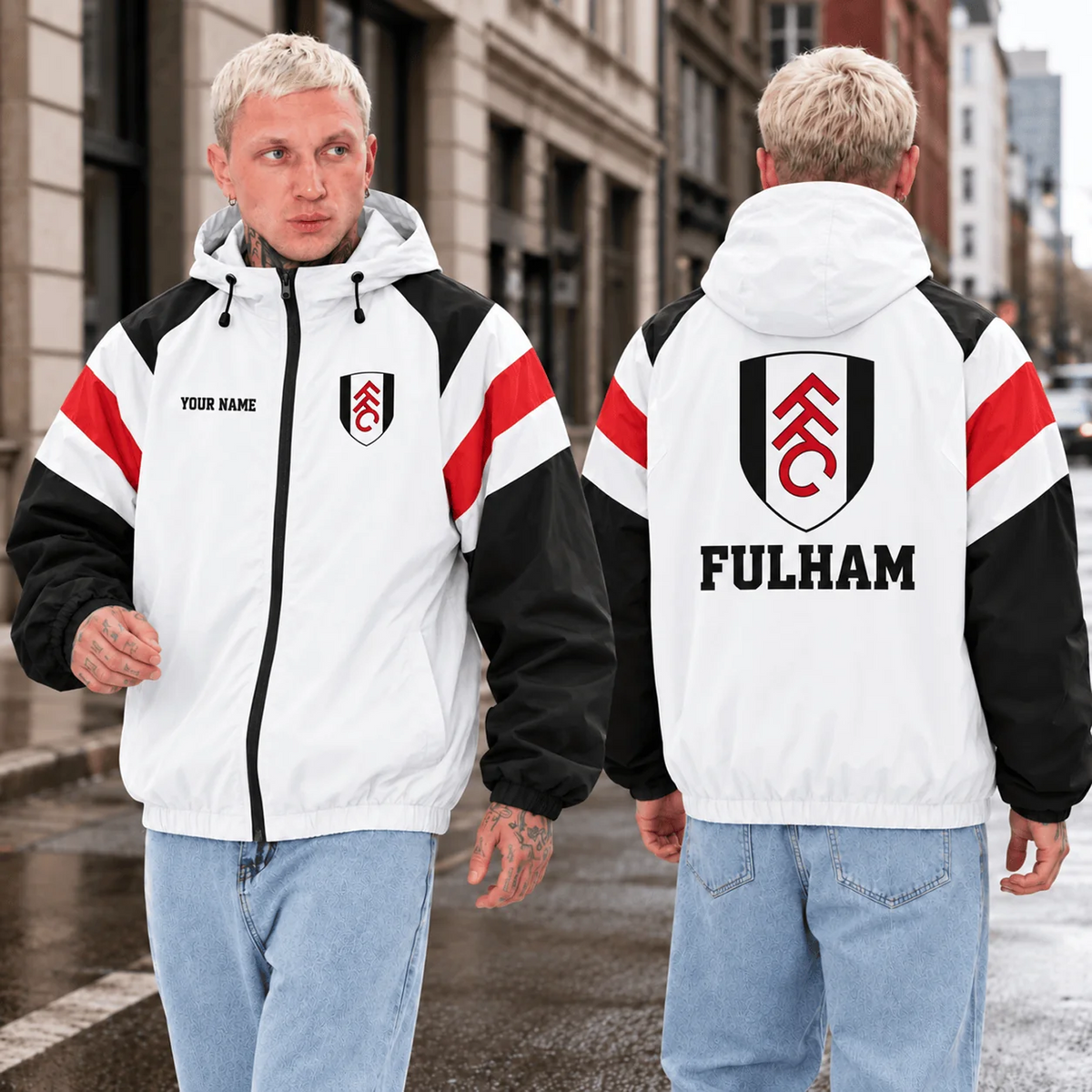 FUL x EPL Outdoor Jacket Custom Name For Fan