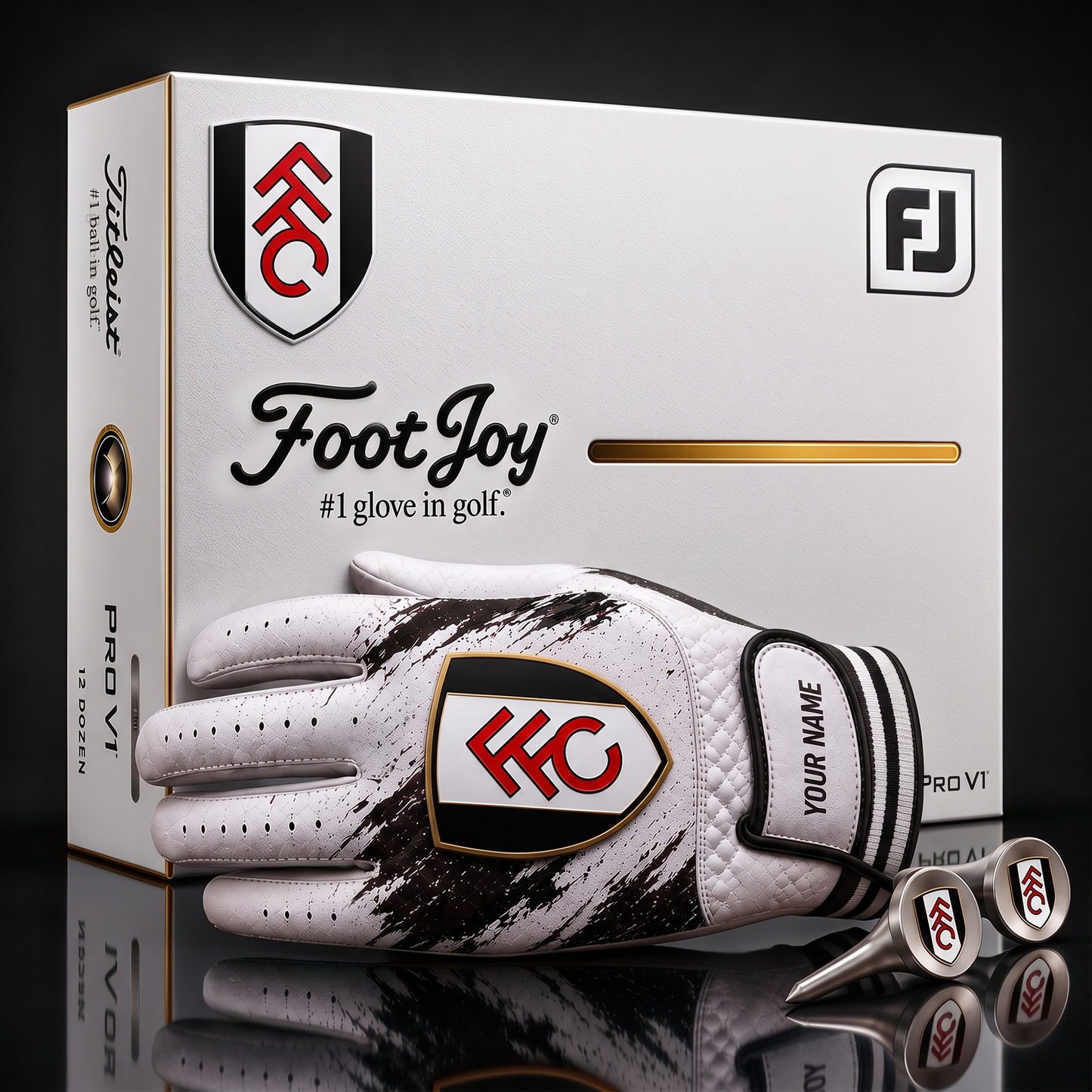 FUL_SIGNATURE EPL DELUXE PERSONALIZED GOLF GLOVE SET LIMITED EDITION