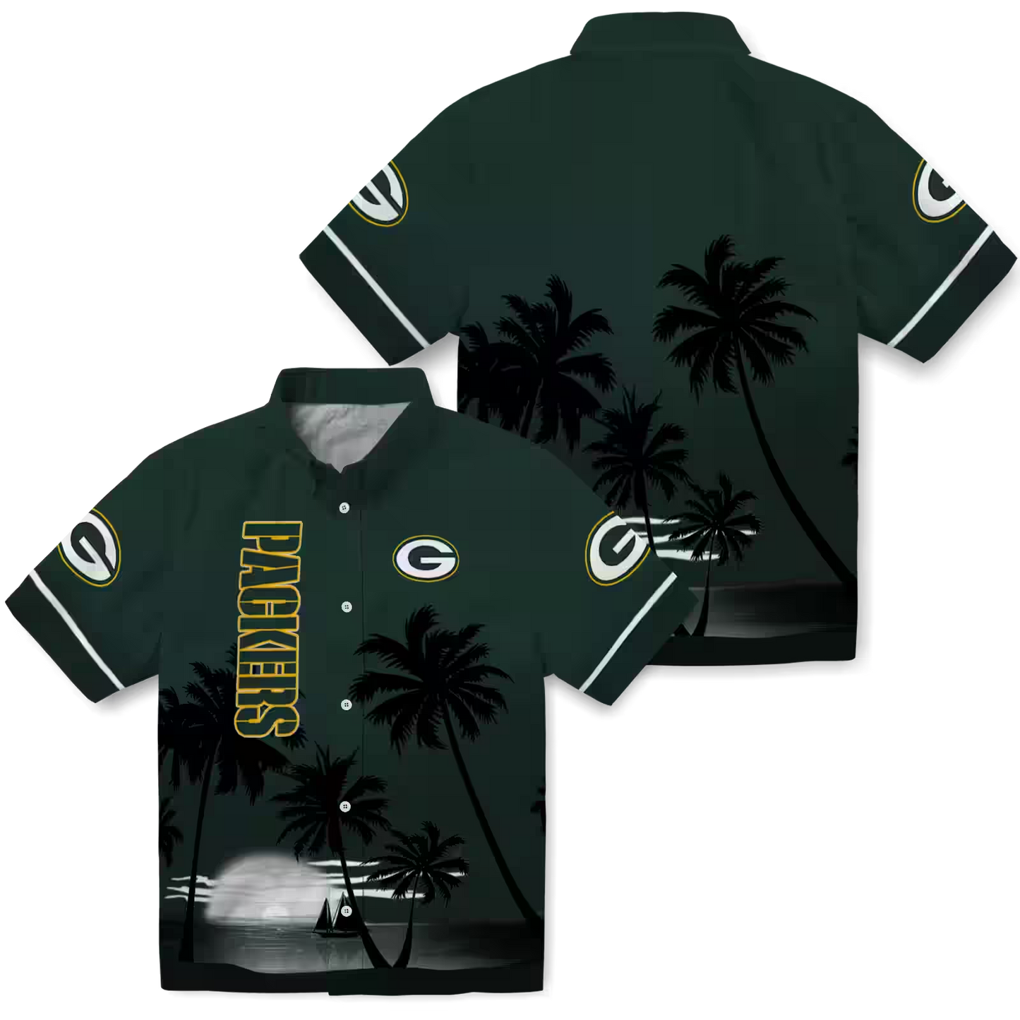 GB x NFL Hawaiian Shirt ’??? Beach Sunset DATND TANTD 270526