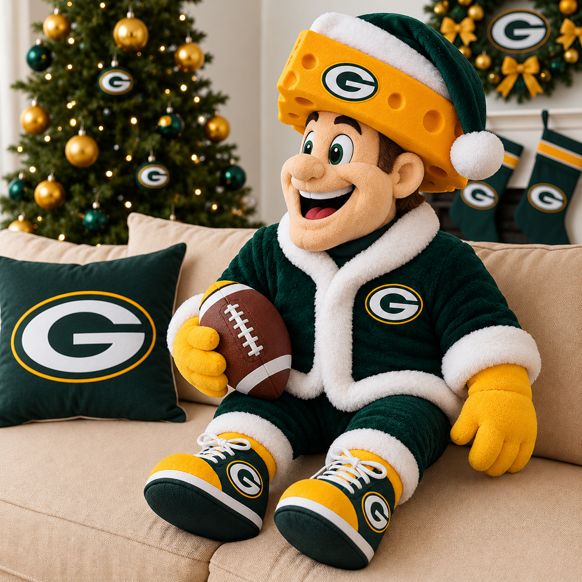 GB x NFL Luxury Plush Pillows