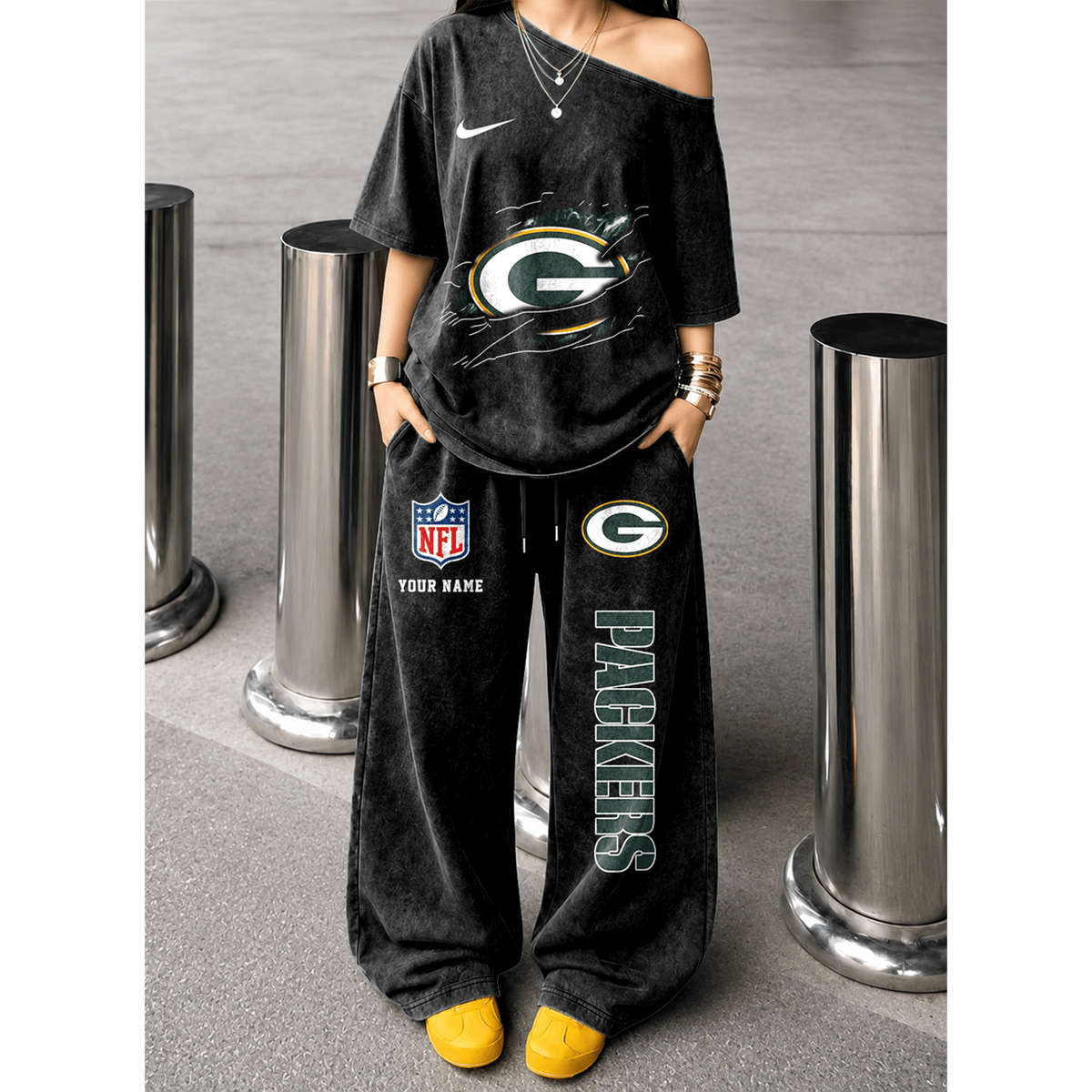 GB x NFL Relaxed Fit Two Piece Sportswear Set