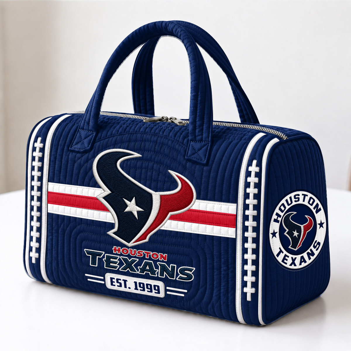 GB x NFL Quilted Luggage Travel Bag
