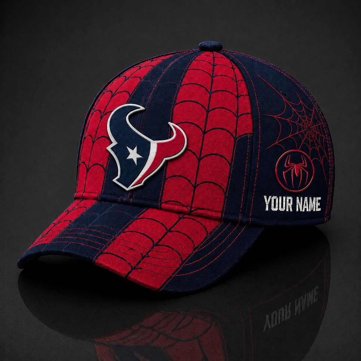 HT NFL x Spider Man Premium V2 Classic Cap Limited Edition Gift for Football Fans