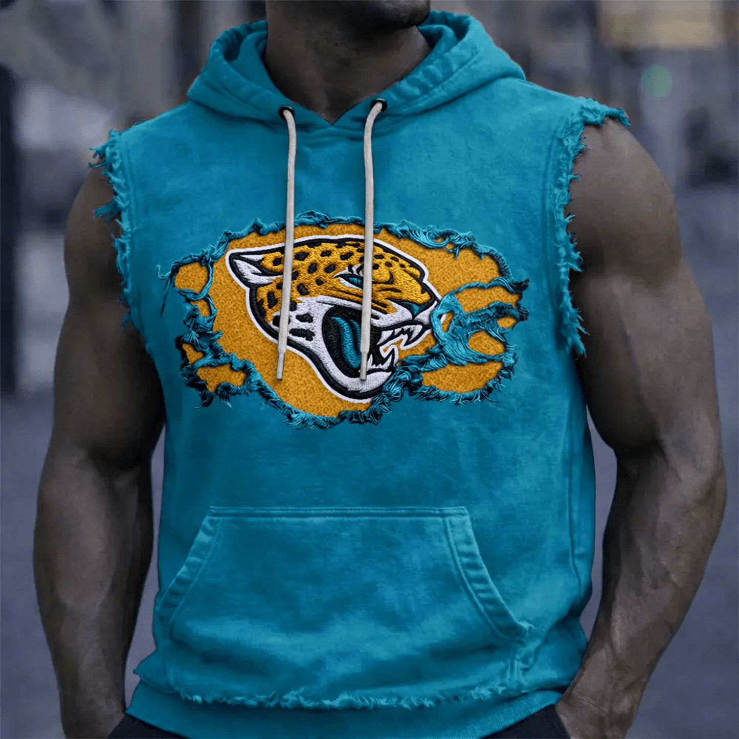 JAX x NFL Men’???s Sleeveless Hoodie Tank DATND TANTD 280526