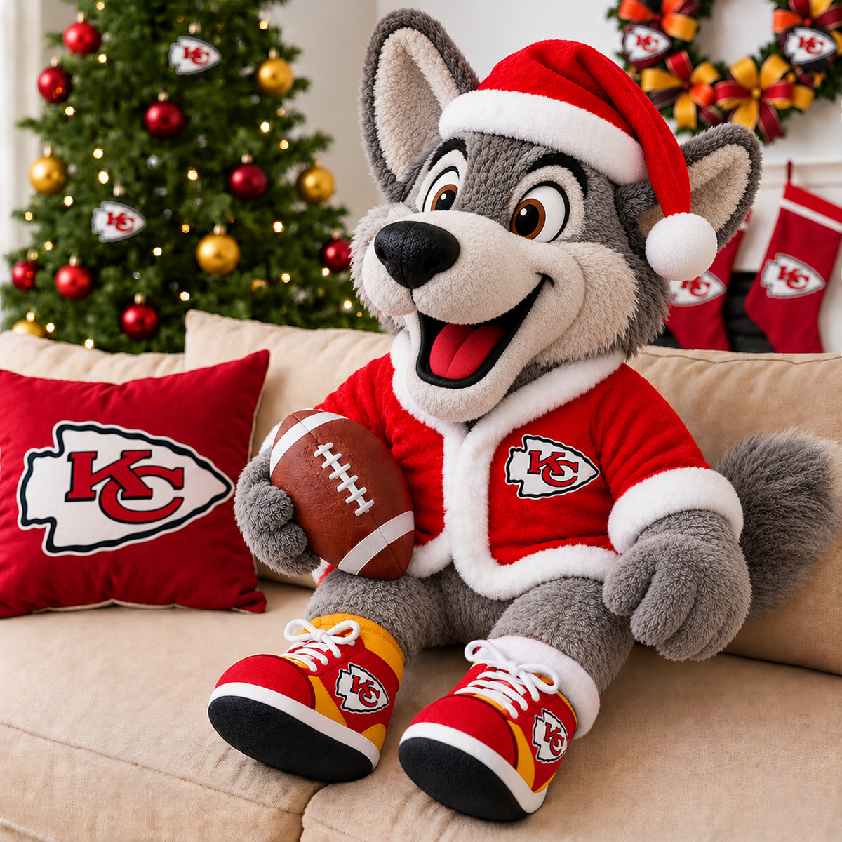 KC x NFL Luxury Plush Pillows