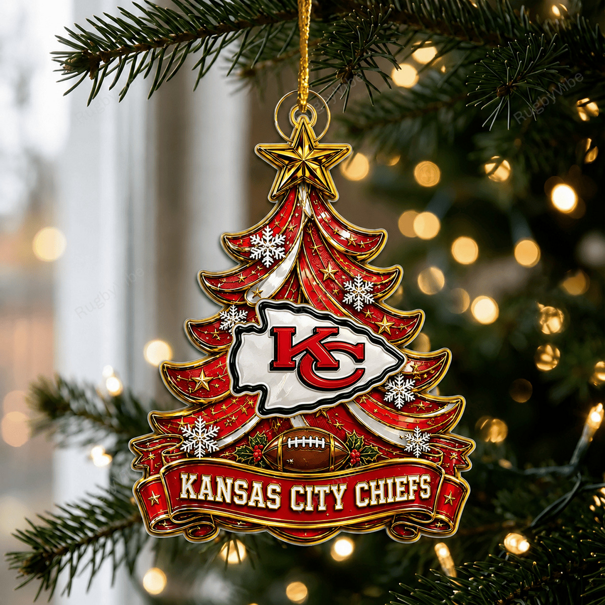 KCC x NFL Acrylic Irregular Pendant