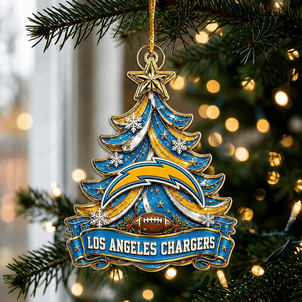 LAC x NFL Acrylic Irregular Pendant