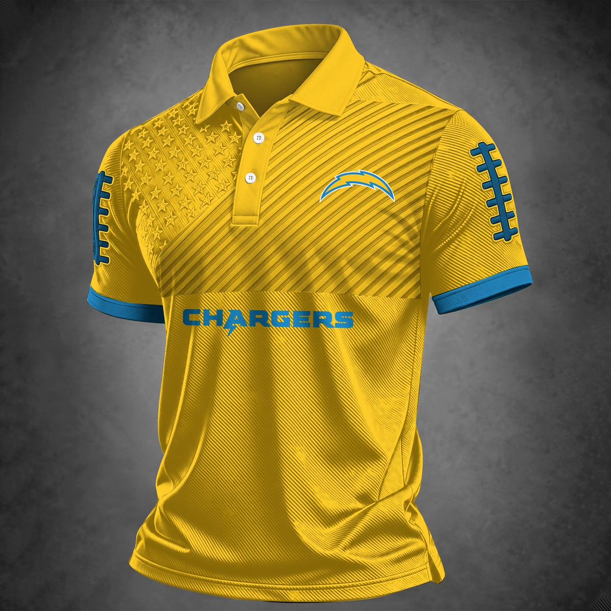 LAC x NFL Premium Polo Shirt