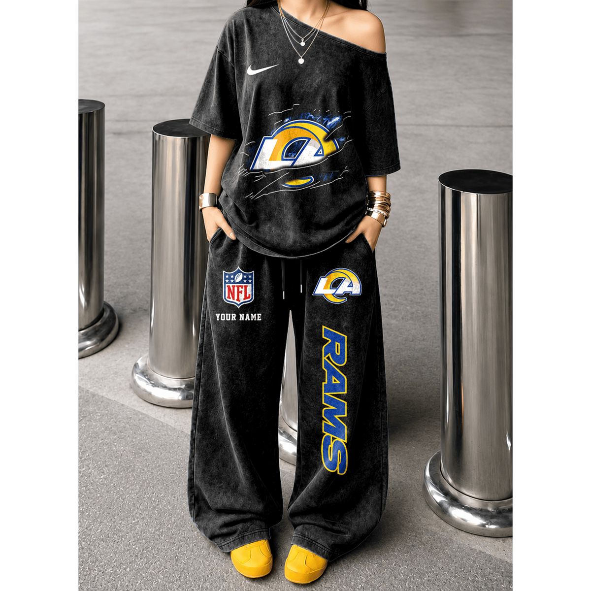 LAR x NFL Relaxed Fit Two Piece Sportswear Set