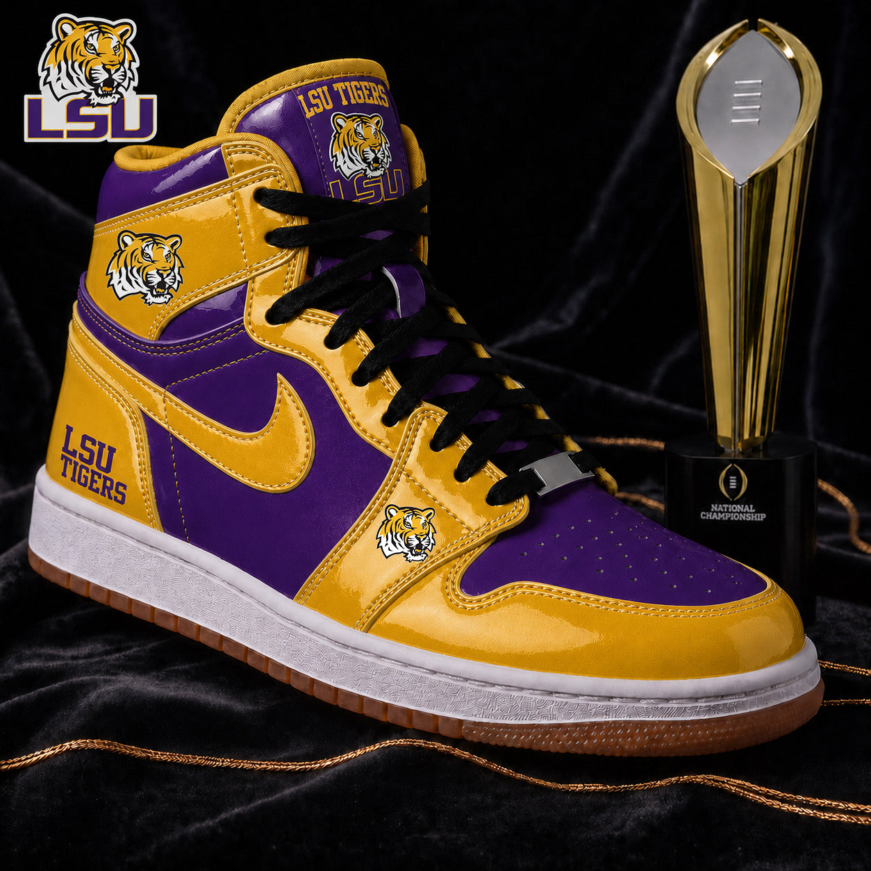 LSUT x NCAA Premium V2 Air Jordan 1