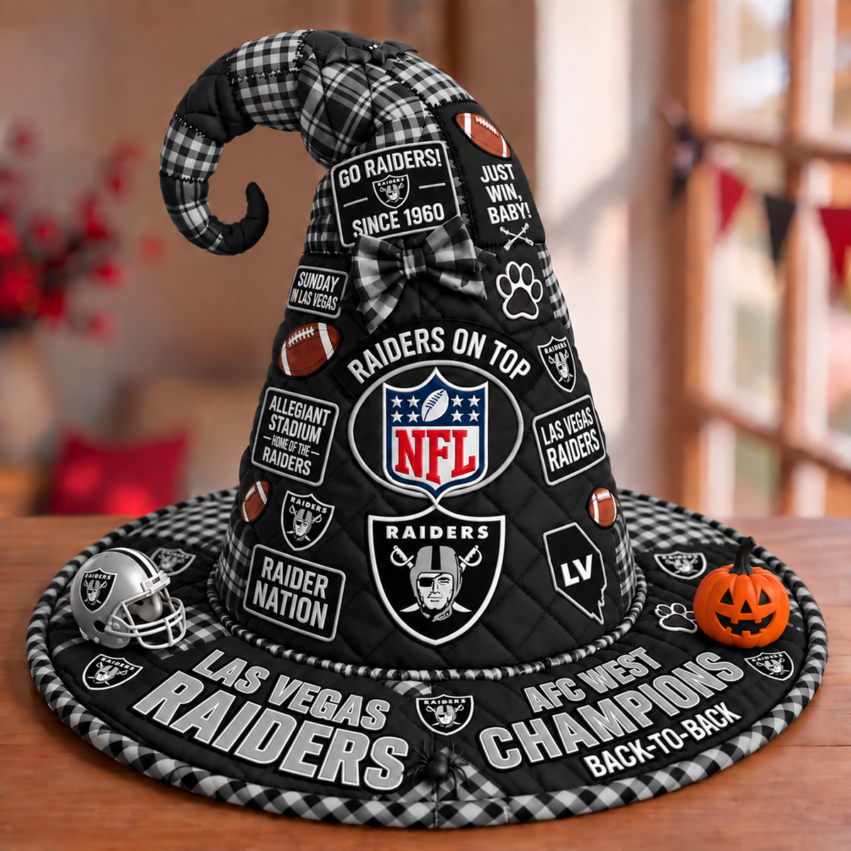 LV x NFL Quilted Witch Hat