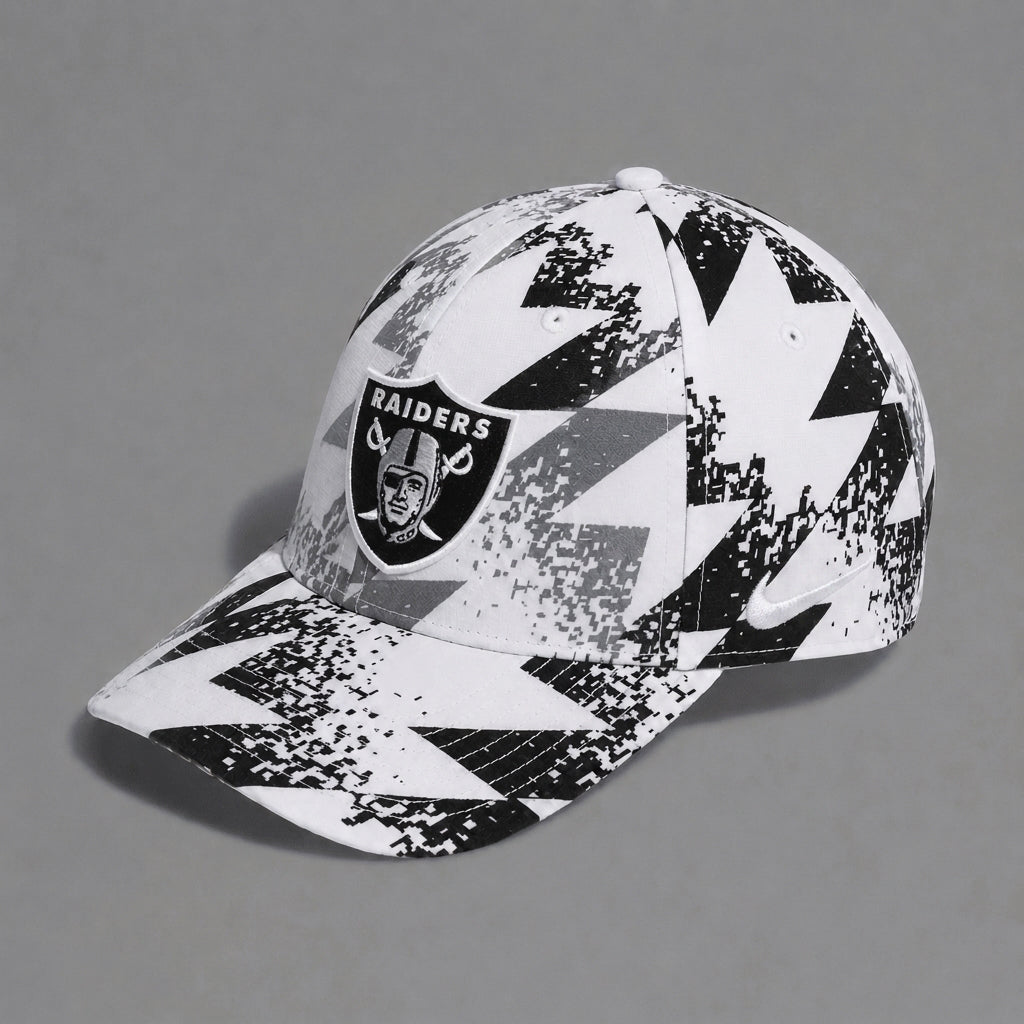LVR x NFL Premium Sports Fan Geometric Pattern Baseball Cap