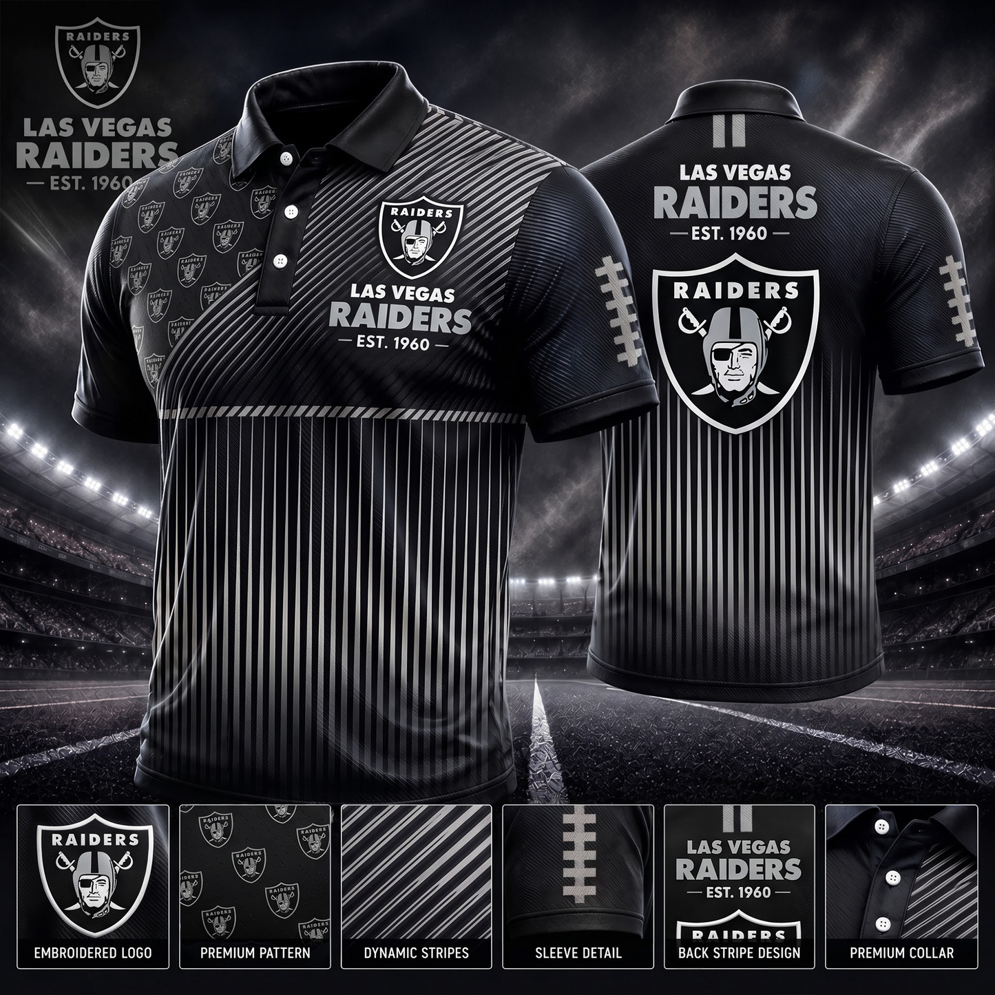 LVR_NFL Premium Polo Shirt – Limited Edition