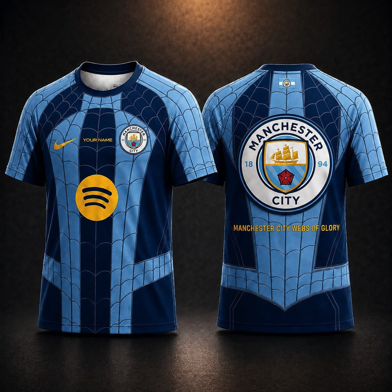 MC EPL x Spider Halloween Premium All Over Print T-Shirt Personalized Gift For Fan Sport Soccer