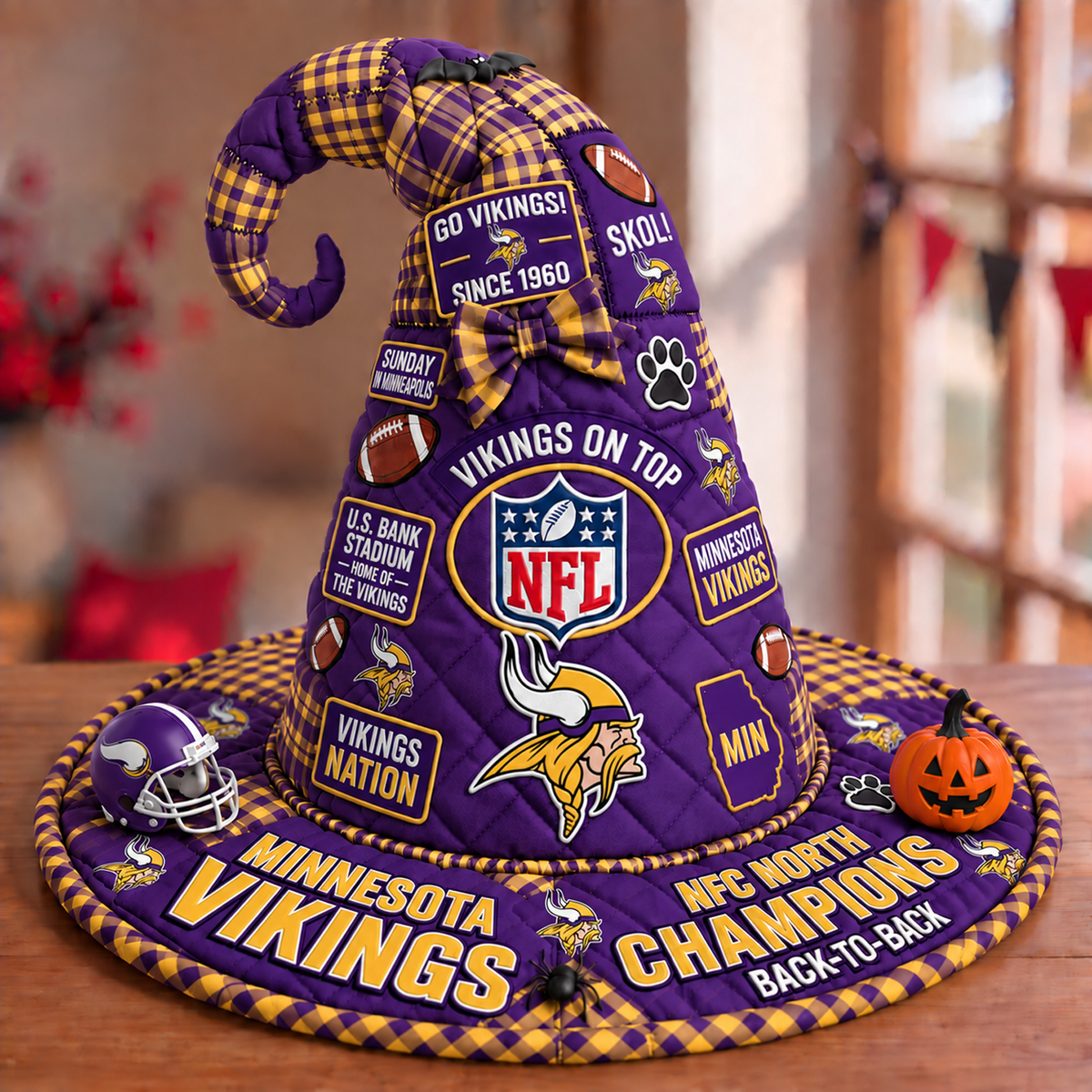 MIN x NFL Quilted Witch Hat