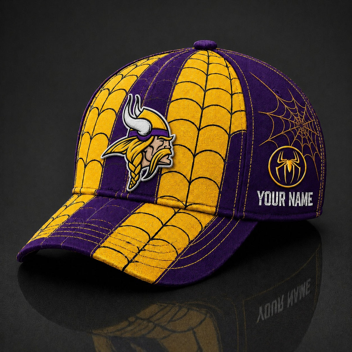 MV NFL x Spider Man Premium V2 Classic Cap Limited Edition Gift for Football Fans
