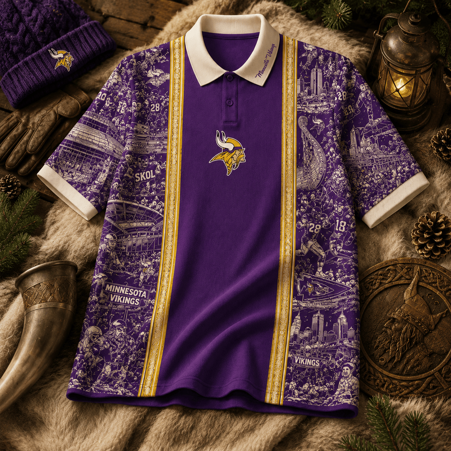 MV_NFL Heritage Polo Shirt Gifts For Fan - Limited Edition