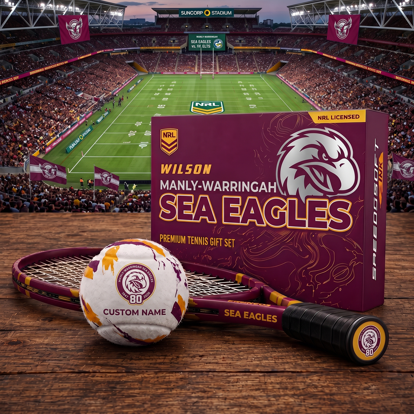 MW_PREMIUM NRL EXCLUSIVE PERSONALIZED TENNIS BALL SET LIMITED EDTION