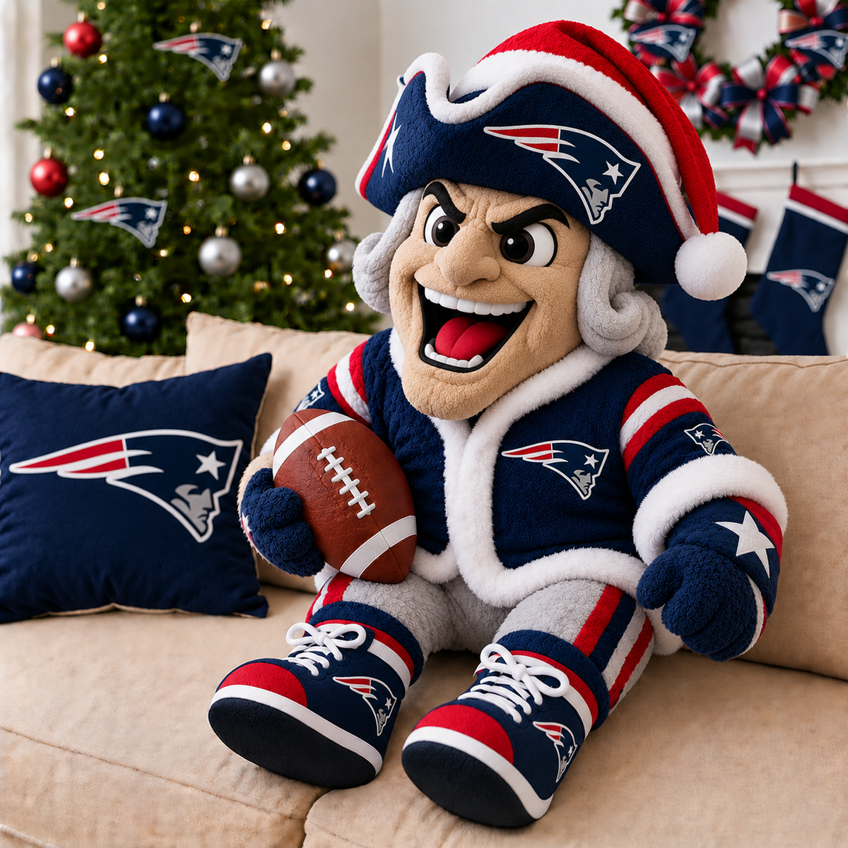 NE x NFL Luxury Plush Pillows