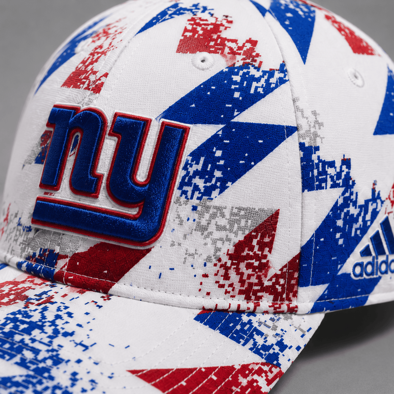 NYG Premium NFL Sports Fan Geometric Pattern Baseball Cap