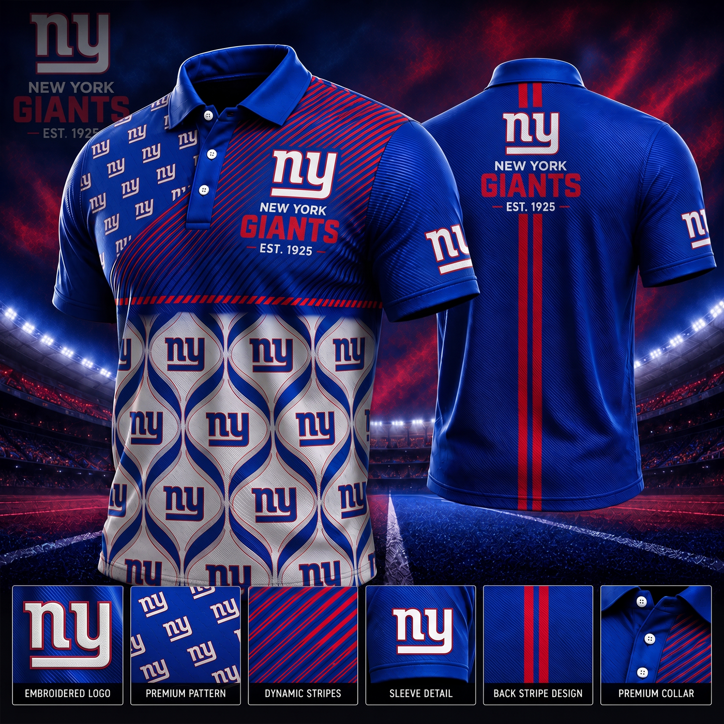 NYG_PREMIUM NFL EXCLUSIVE POLO SHIRT LIMITED EDITION 200726