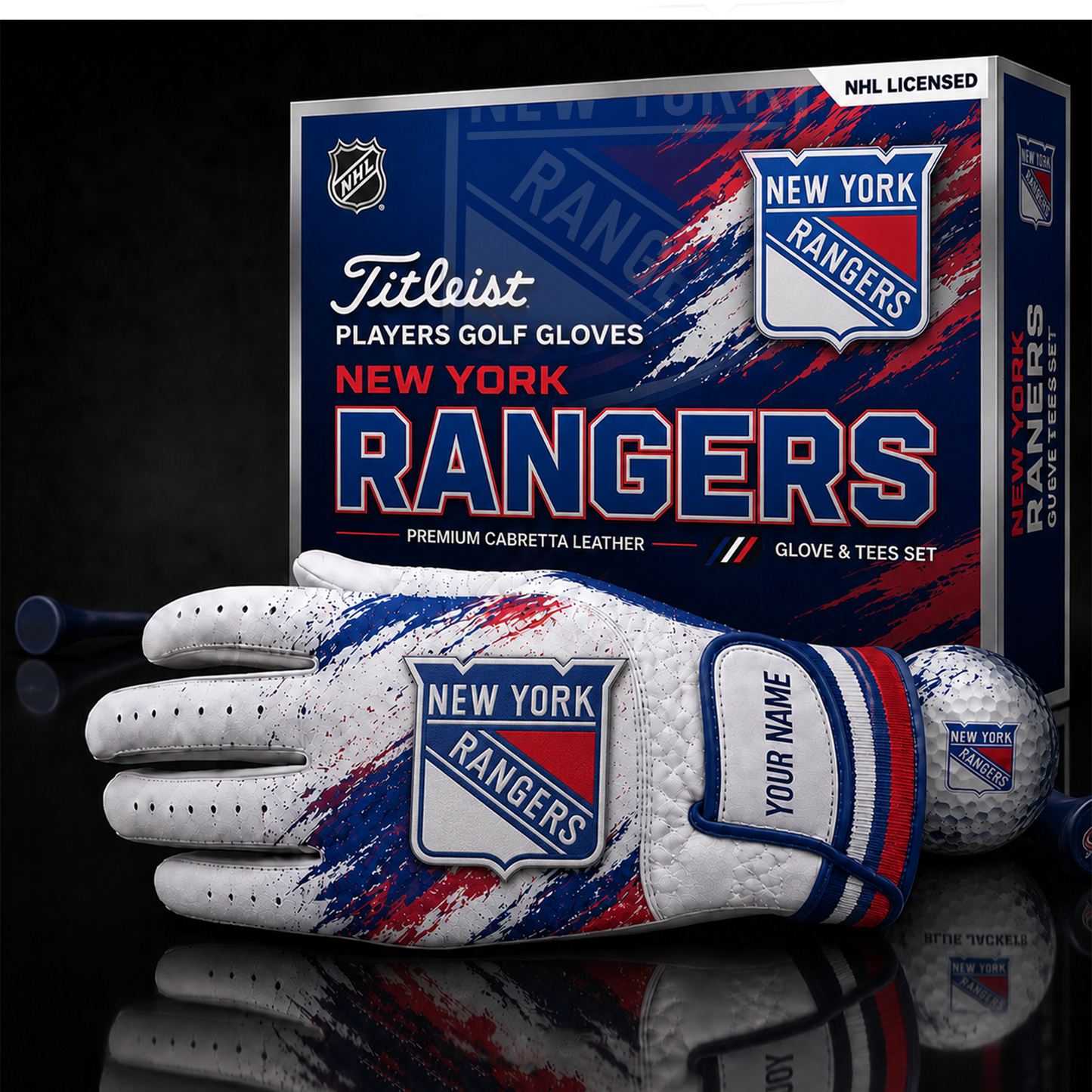 NYR_LUXURY PERSONALIZED GOLF GLOVE SET LIMITED EDTION