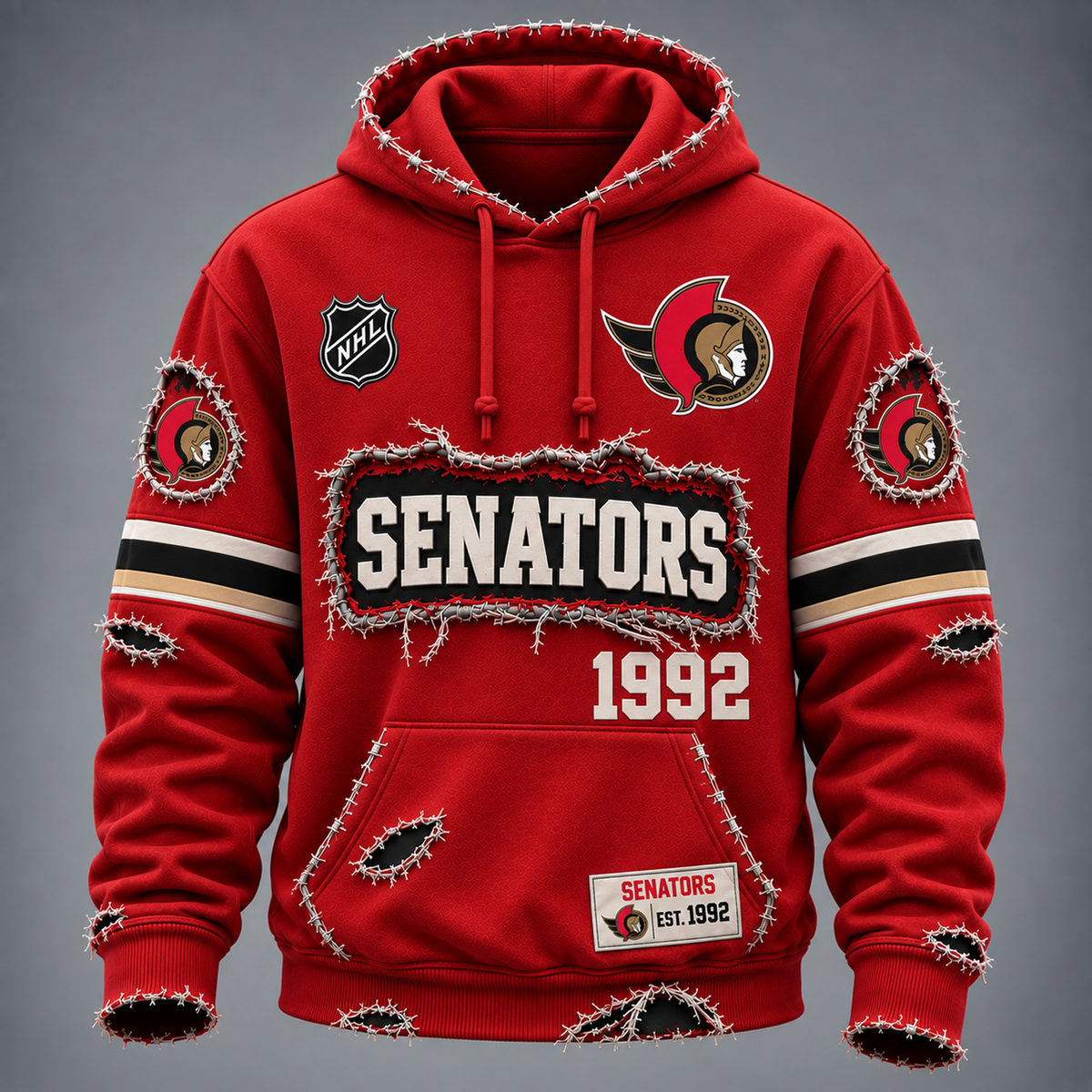 OTT x NHL Distressed Premium Hoodie