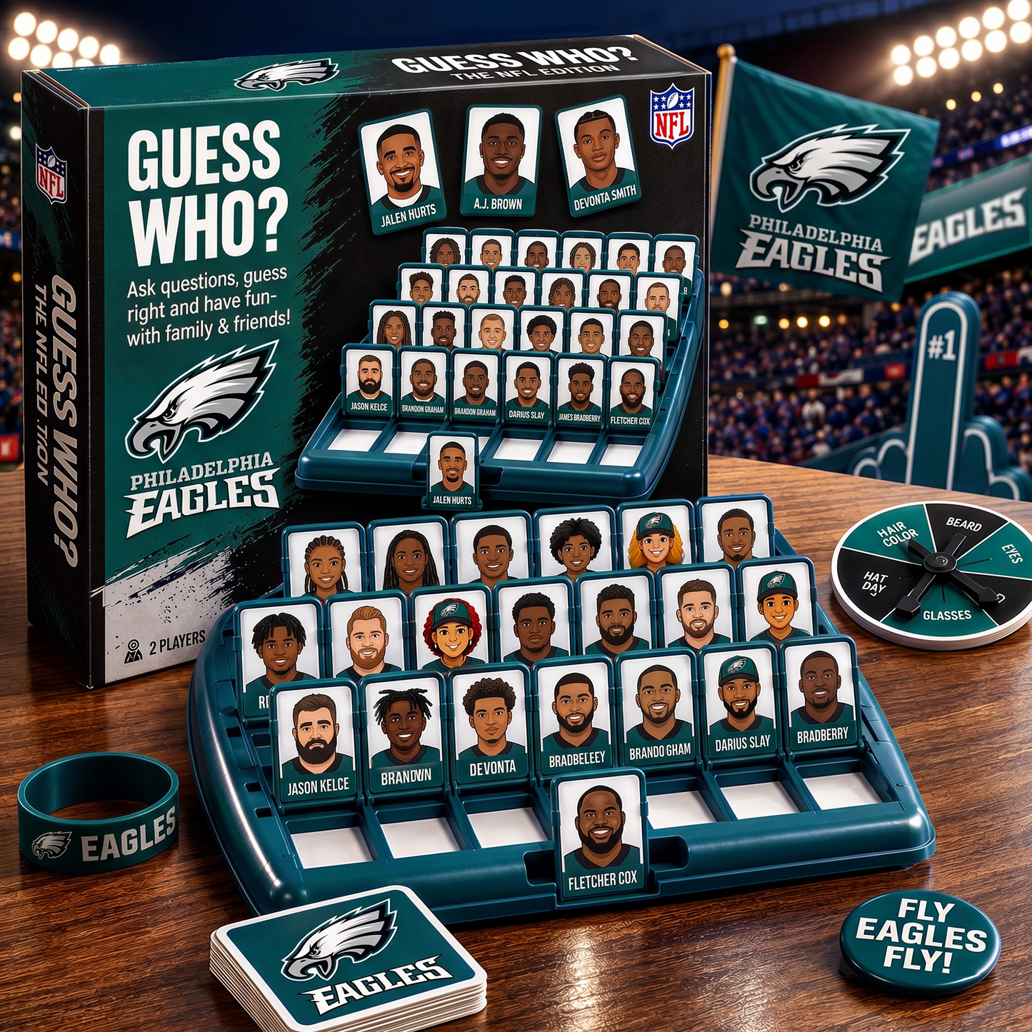 PE_NFL ELITE FAN GUESS WHO BOARD GAME – COLLECTOR EDITION