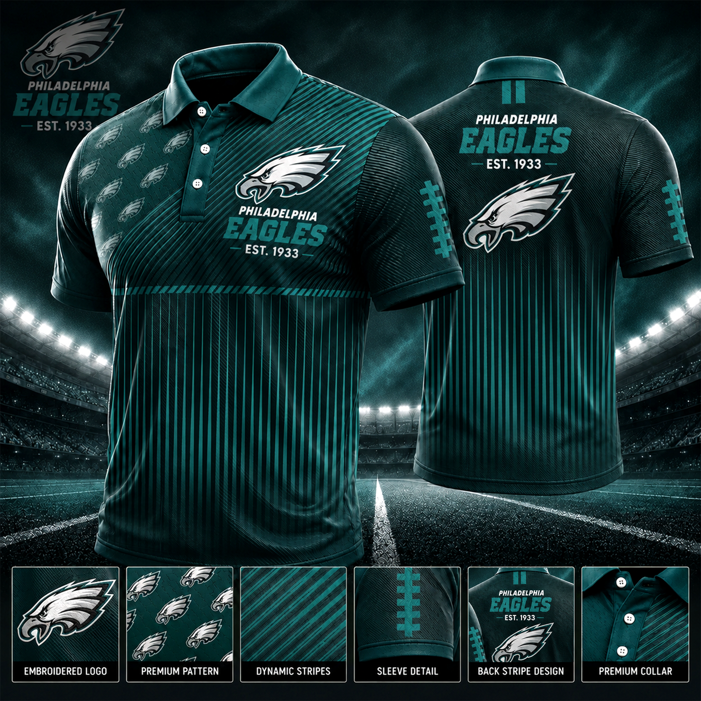PE_NFL Premium Polo Shirt – Limited Edition