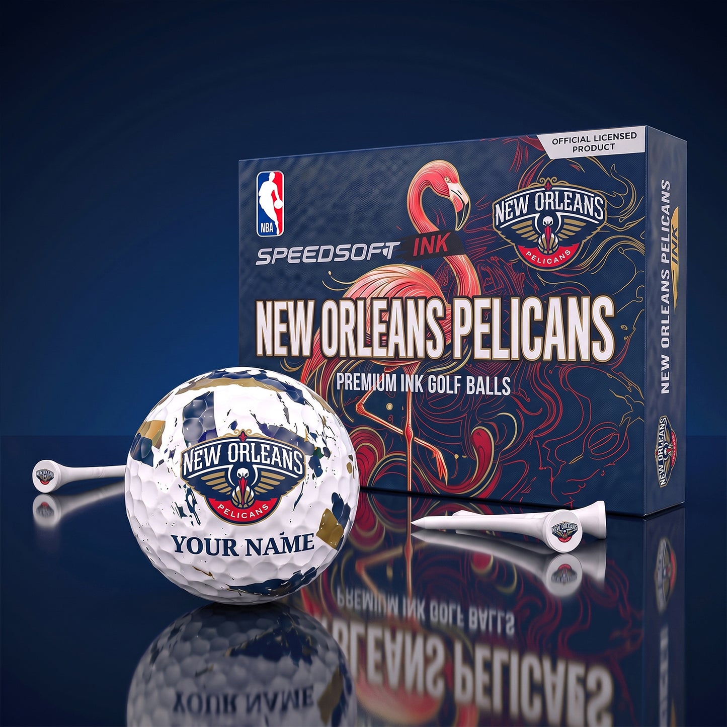 PREMIUM NBA X NOP EXCLUSIVE PERSONALIZED GOLF BALL SET LIMITED EDTION
